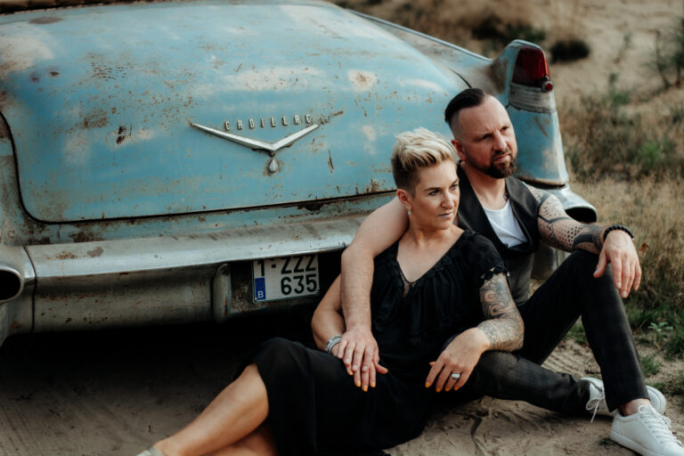 Sonja + David // Loveshoot Hechtelse Duinen